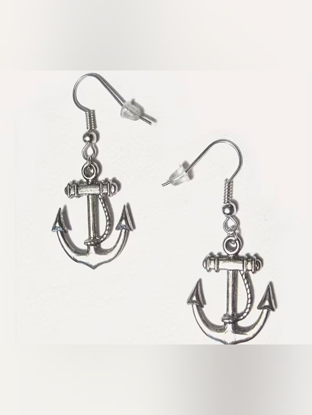 $8 Each Or Bundle 5/$20 Silver Anchor Dangle Earrings